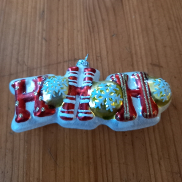 🎄 Beautiful rare HoHoHo Christmas ornament 🎄 - Picture 5 of 5